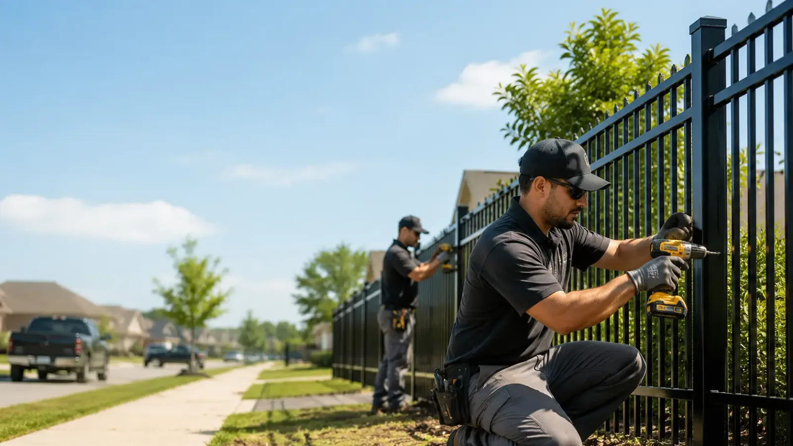 Metal Fence Installation in Peggy, TX
